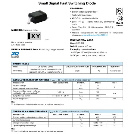 Specifications of 1N4148WS-V-GS08