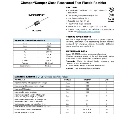 BY228GP-E3/73 of Electronic Components List