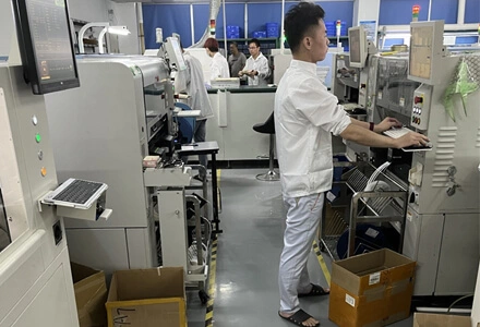electronic component factory