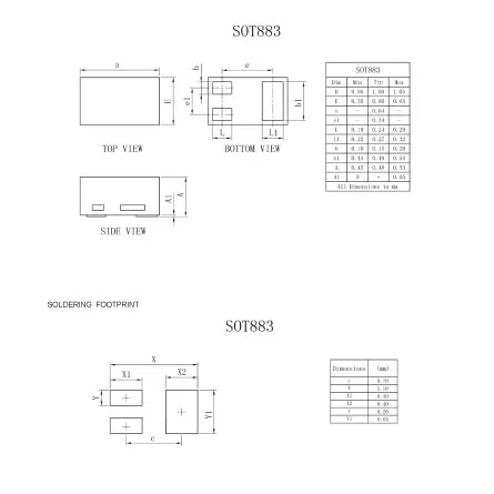 LESD8L5.0N3T6G of Electronic Assemblies