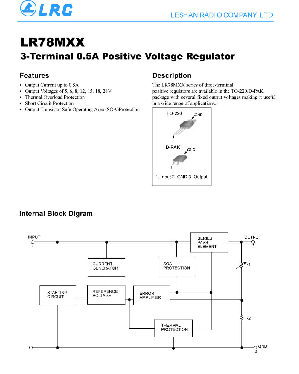 Details Of LR78M05D