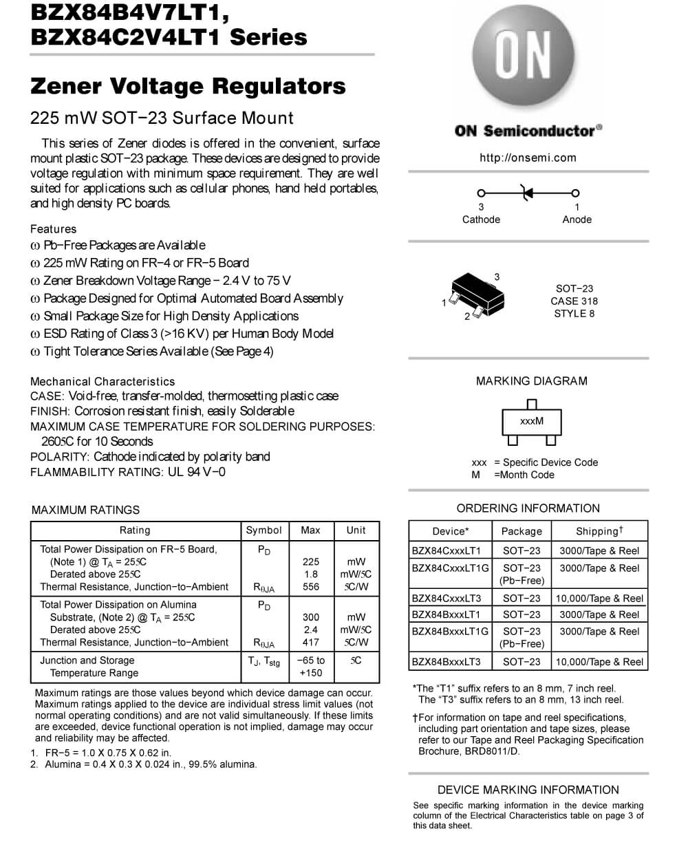 Details Of BZX84B9V1LT1