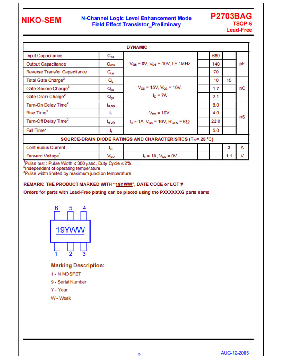 Low Threshold Voltage Mosfet