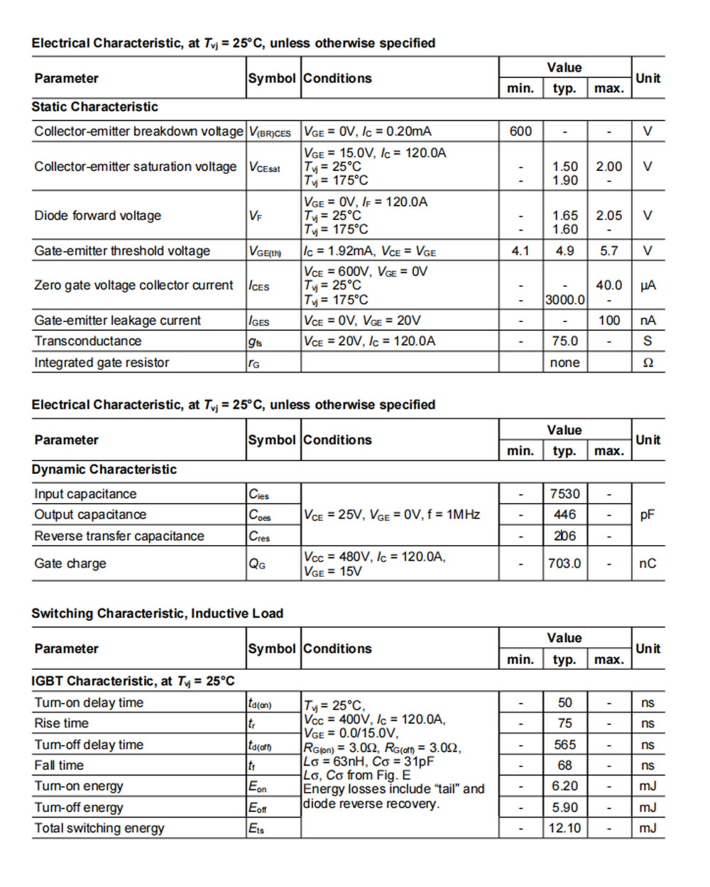 ZKHK IKQ120N60T